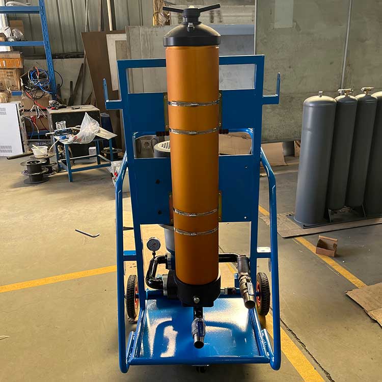 華豫生產(chǎn)供應(yīng)高效濾油機(jī) 移動式液體凈化設(shè)備