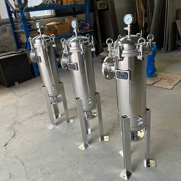 華豫生產(chǎn)供應(yīng)單袋式過濾器HYBALQ-65/1 精度5微米