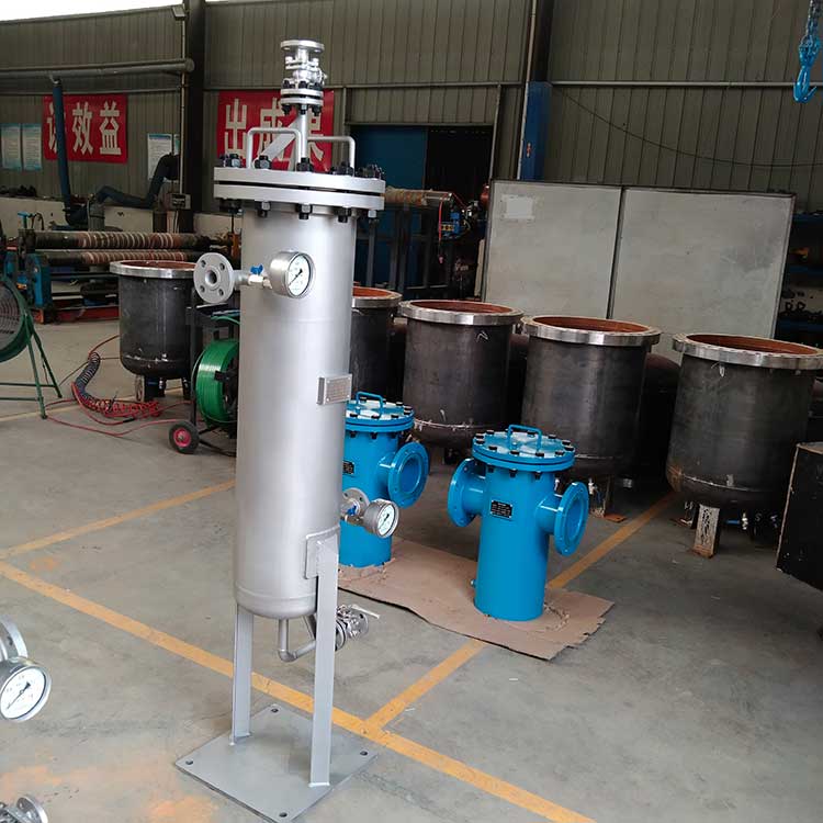 華豫生產(chǎn)供應(yīng)己烯過(guò)濾器DN25 化工廠用 單袋式