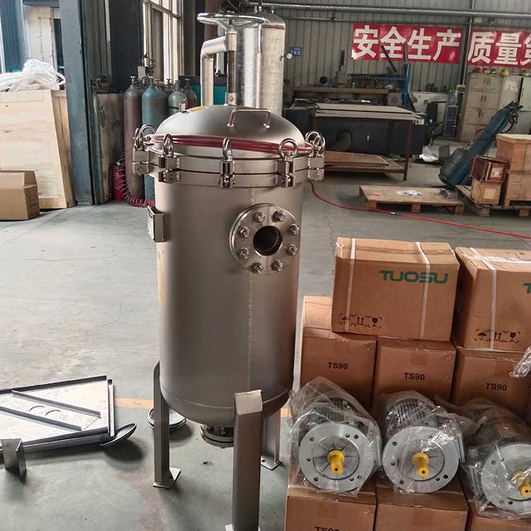 華豫生產(chǎn)供應(yīng)多袋式過濾器HY-DS-3P2S 液體除雜質(zhì)