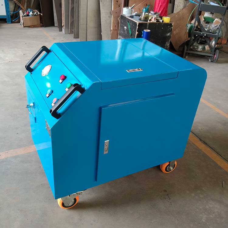 華豫生產(chǎn)供應(yīng)油液過濾去除雜質(zhì)可移動箱式濾油機(jī)