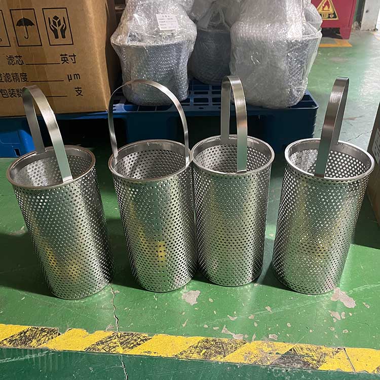 華豫供應(yīng)不銹鋼材質(zhì)142-135-255-380濾籃 液體除雜質(zhì)